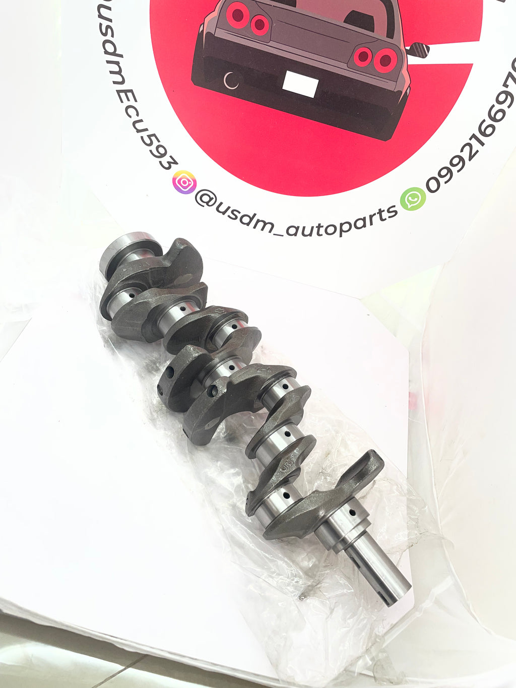 Cigüeñal SR20DE-SR20VE-SR20VET-SR16VE NISSAN PRIMERA-XTRAIL TURBO-PULSAR